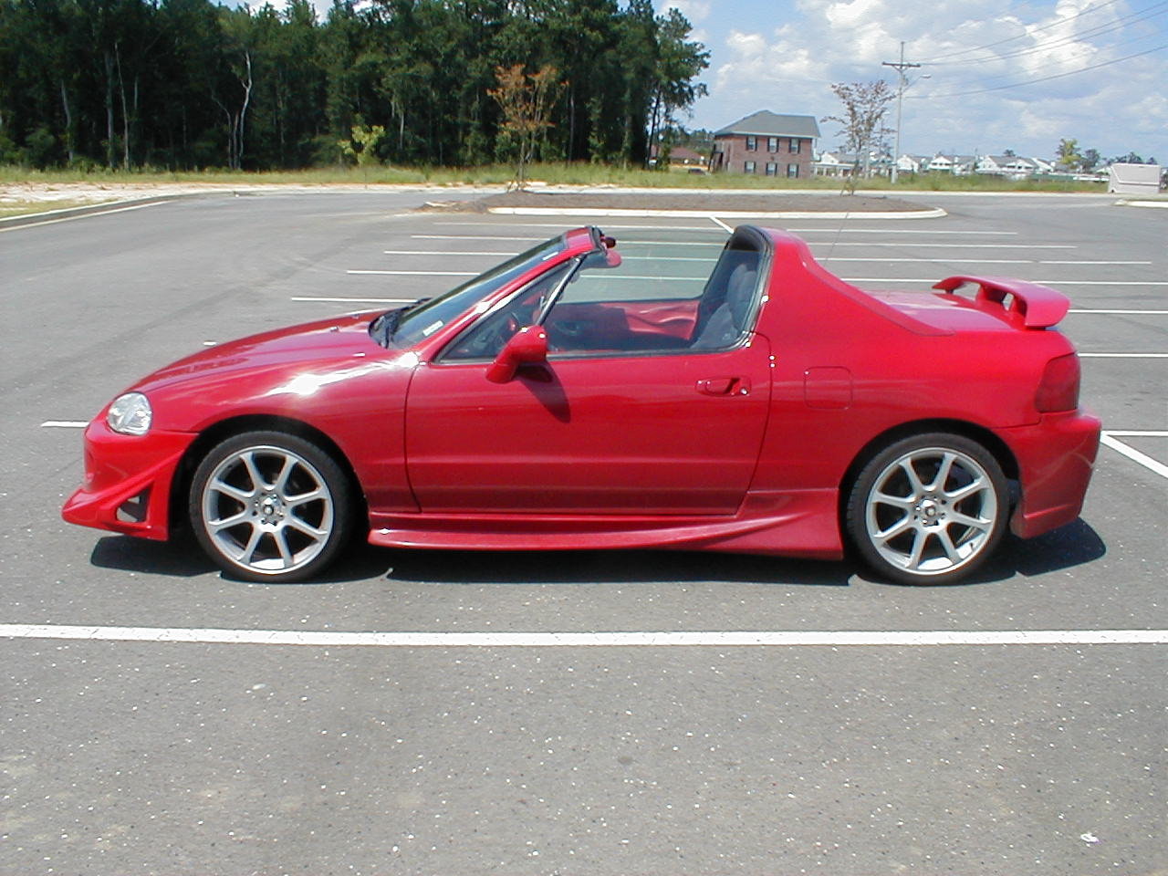 Honda del sol bra car cover