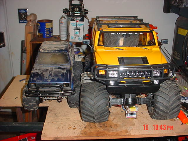 hummer rc body